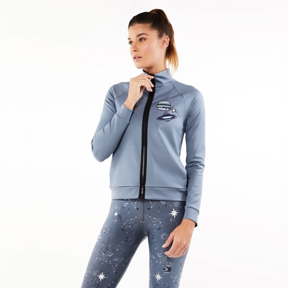 Rare Ultracor Brushed Steel Atomic Galaxy Jacket XXS $275